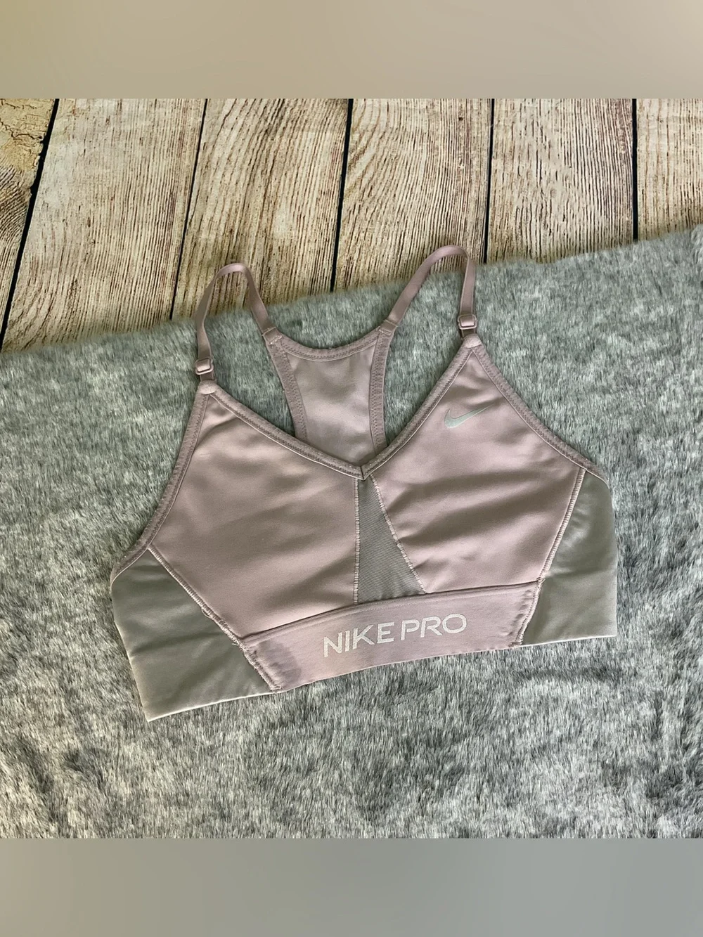 Nike Pro Women's Pink Racerback Sports Bra Size S